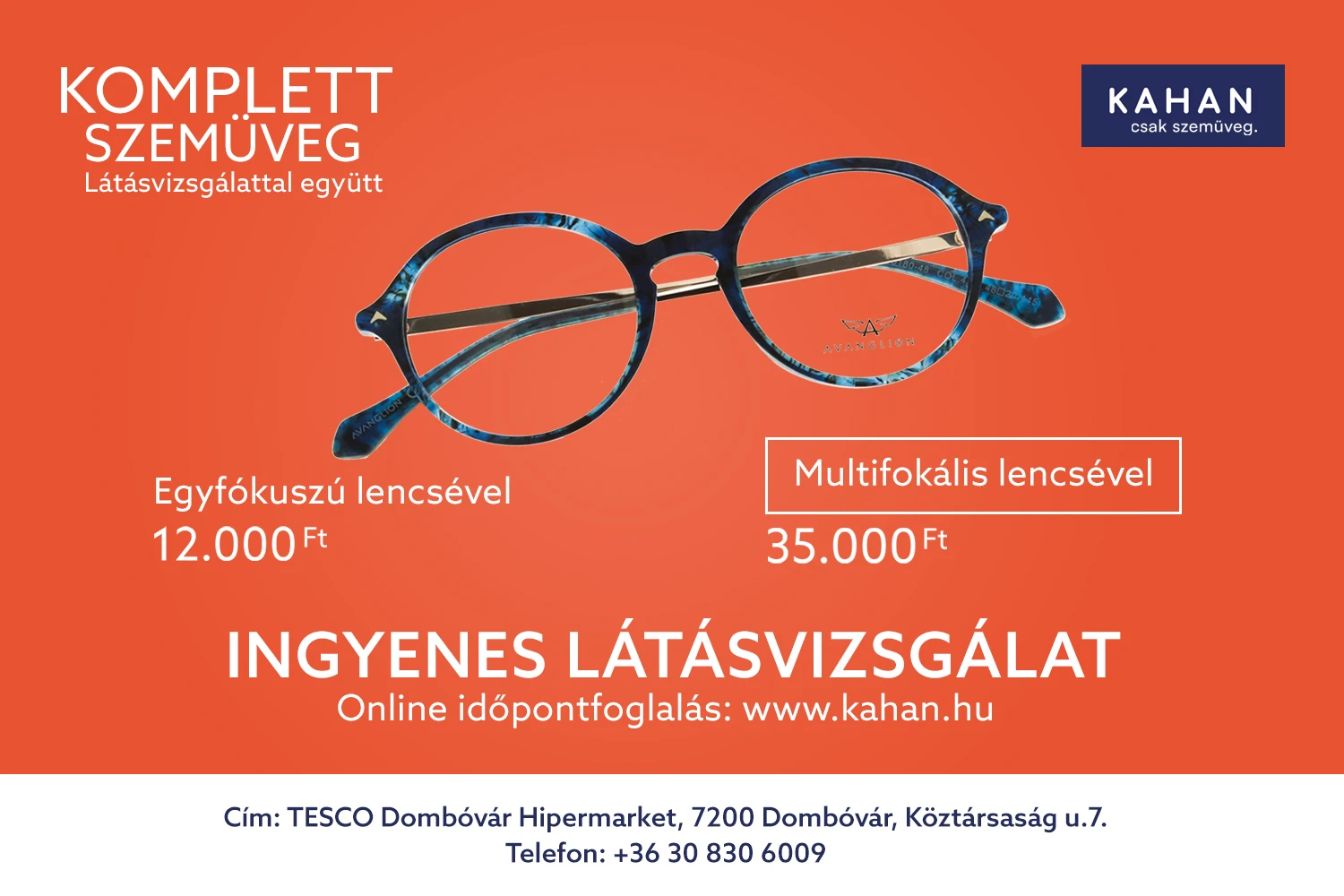 KAHAN Optika Dombóvár