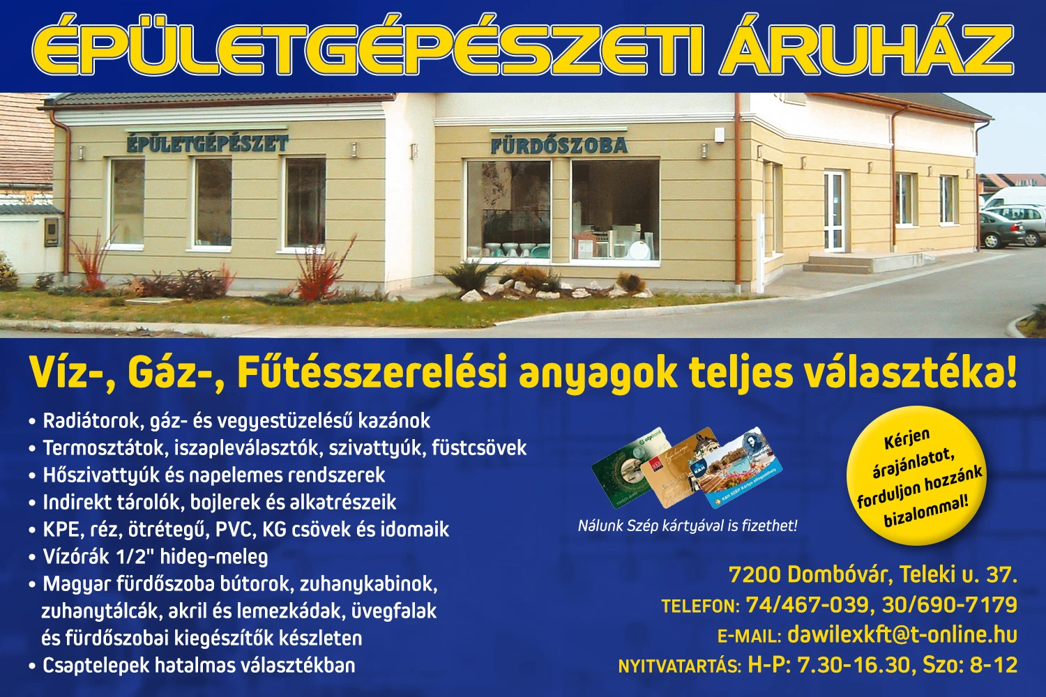 Épületgépészeti Áruház