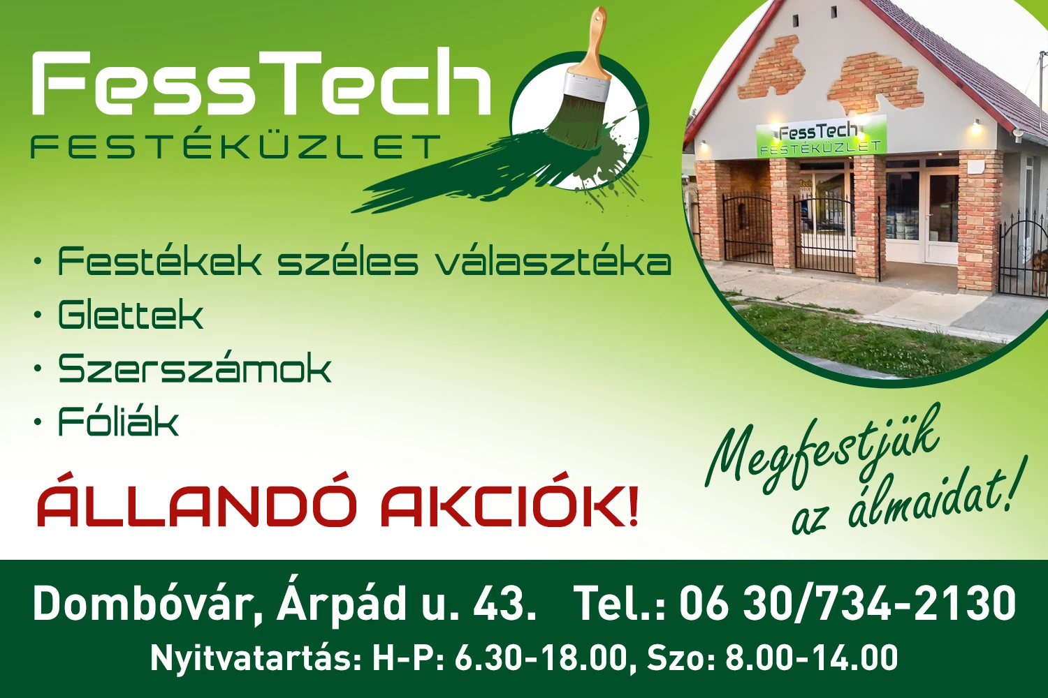FessTech Festéküzlet