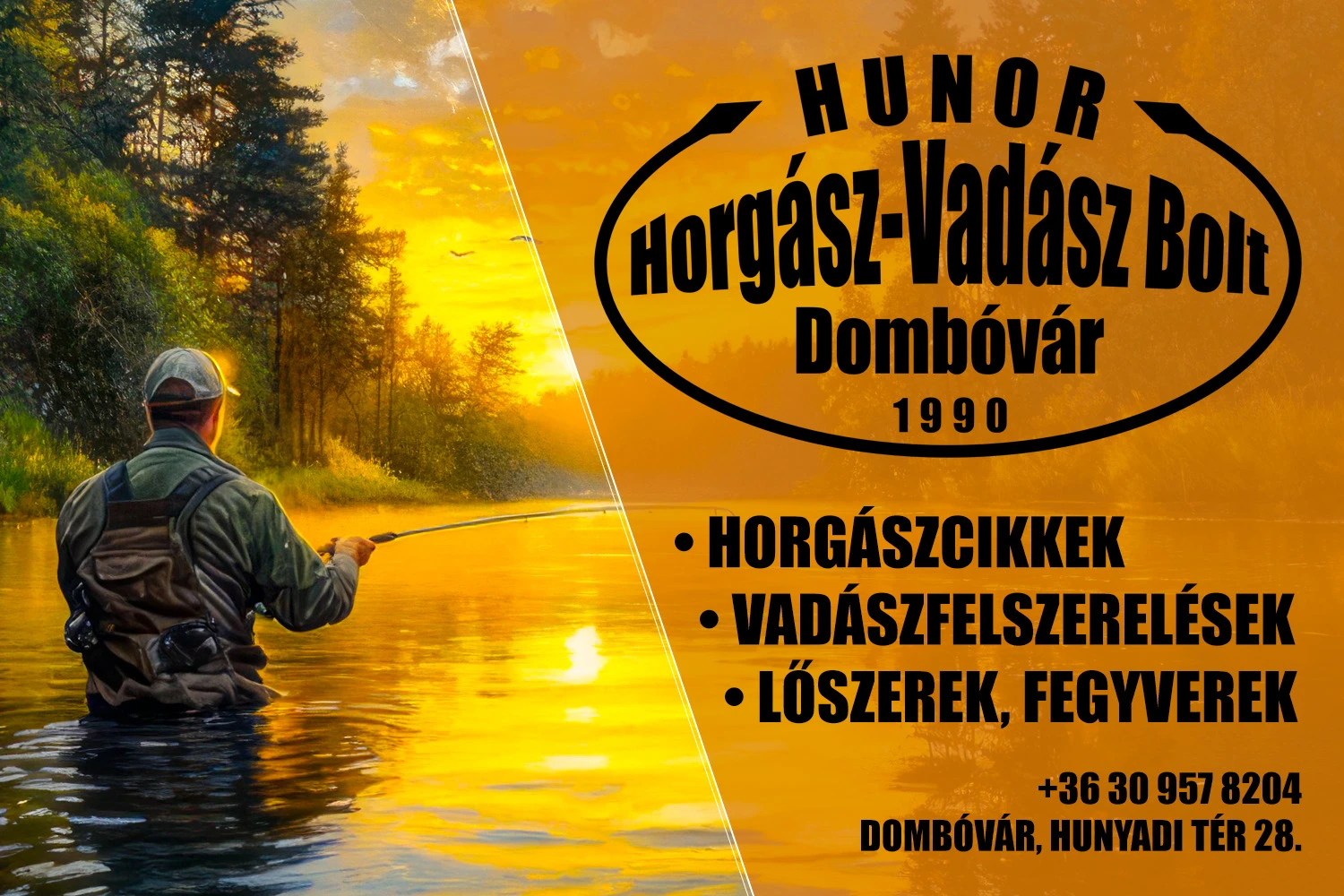 Hunor Horgász-Vadász Bolt