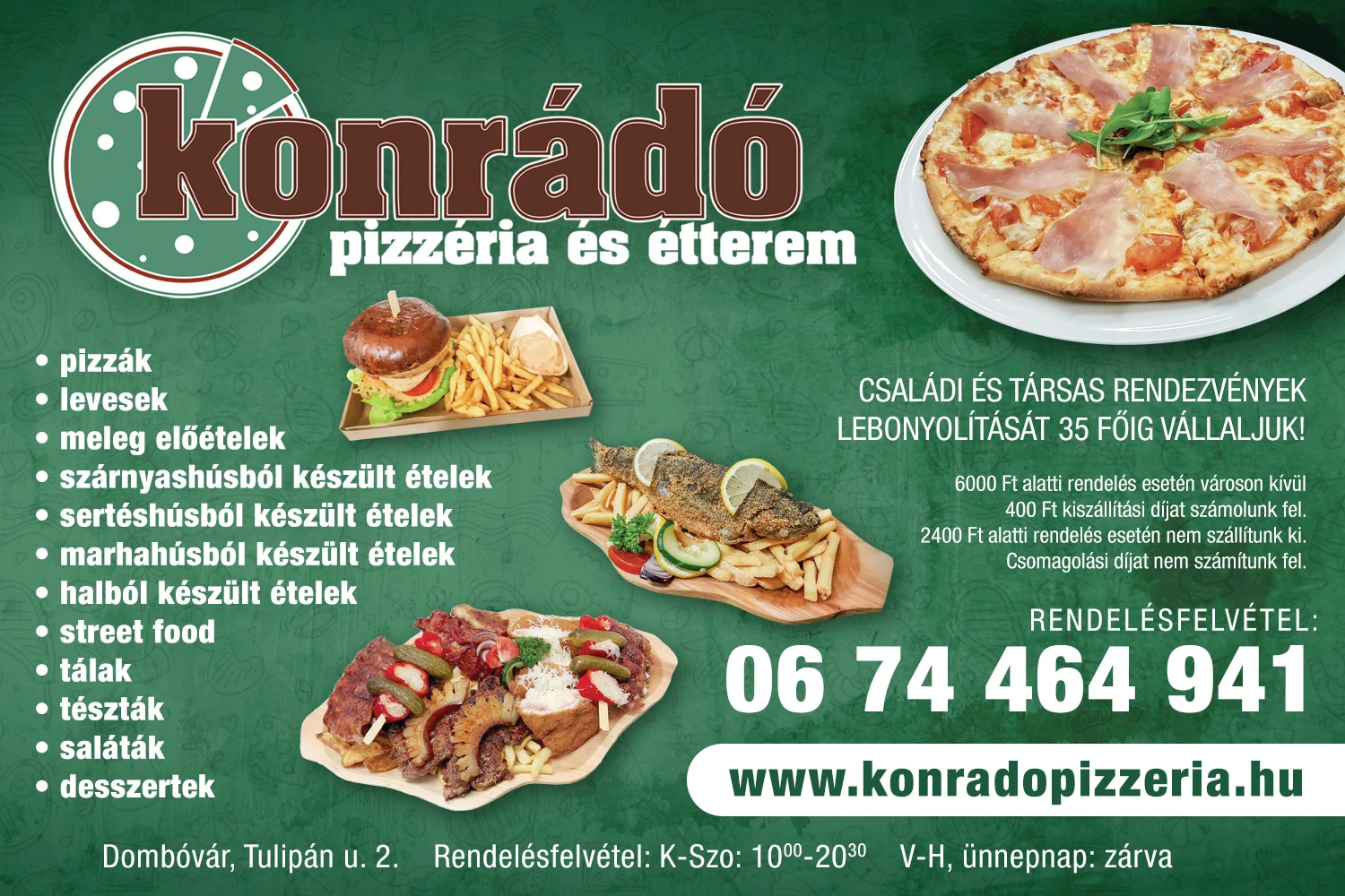Konrádó Pizzéria és Étterem