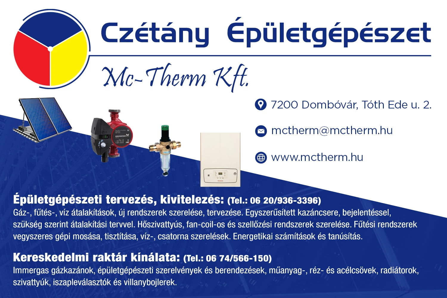 Czétány Épületgépészet