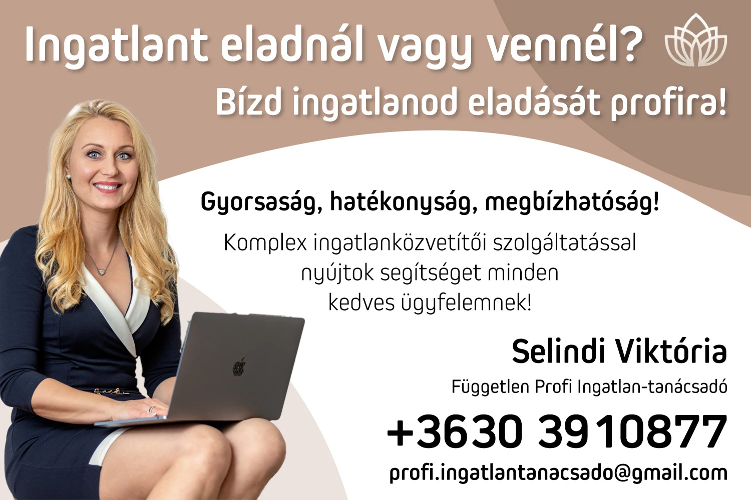 Selindi Viktória - Ingatlantanácsadó